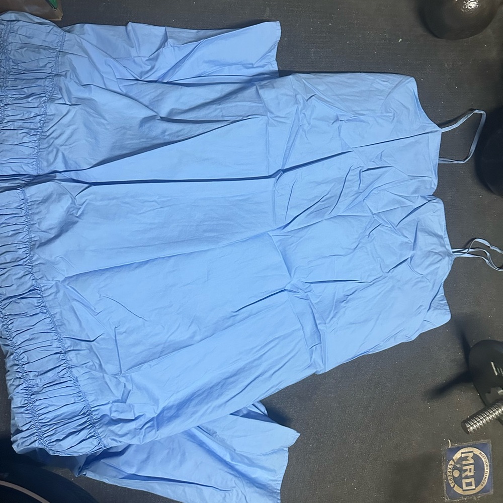 Banana Republic Blue Maxi Dress